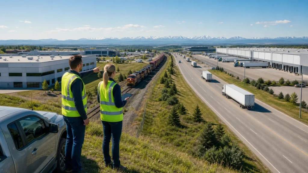 Rail-Served Vs. Highway-Focused Sites in Alberta Industrial Development